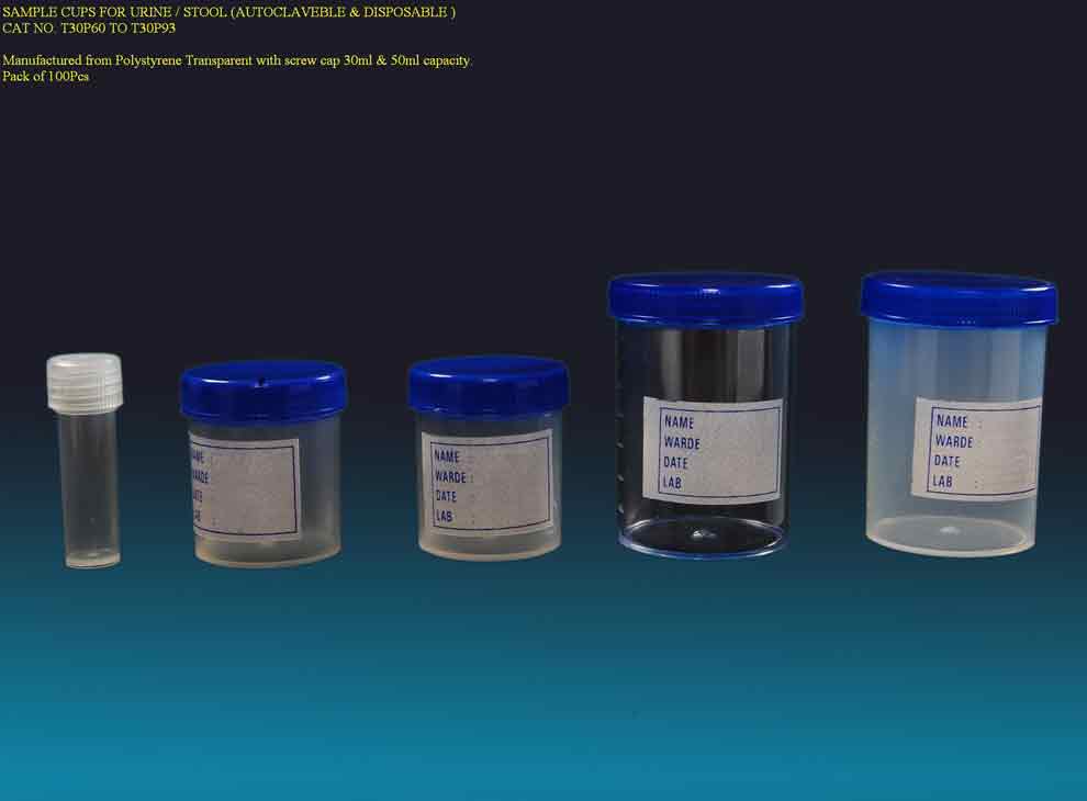 Sample Cup For Urine Cont Stool & Spotum